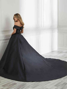 House Of Wu Black Ball Gown