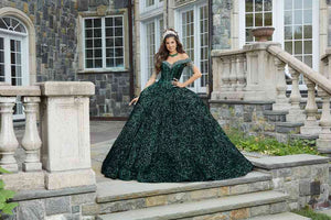 Morilee Emerald Quinceanera Dress