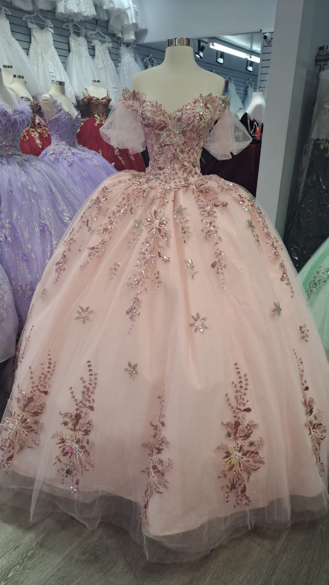 Dancing Queen Blush Quinceanera Dress – sweet ceremonias