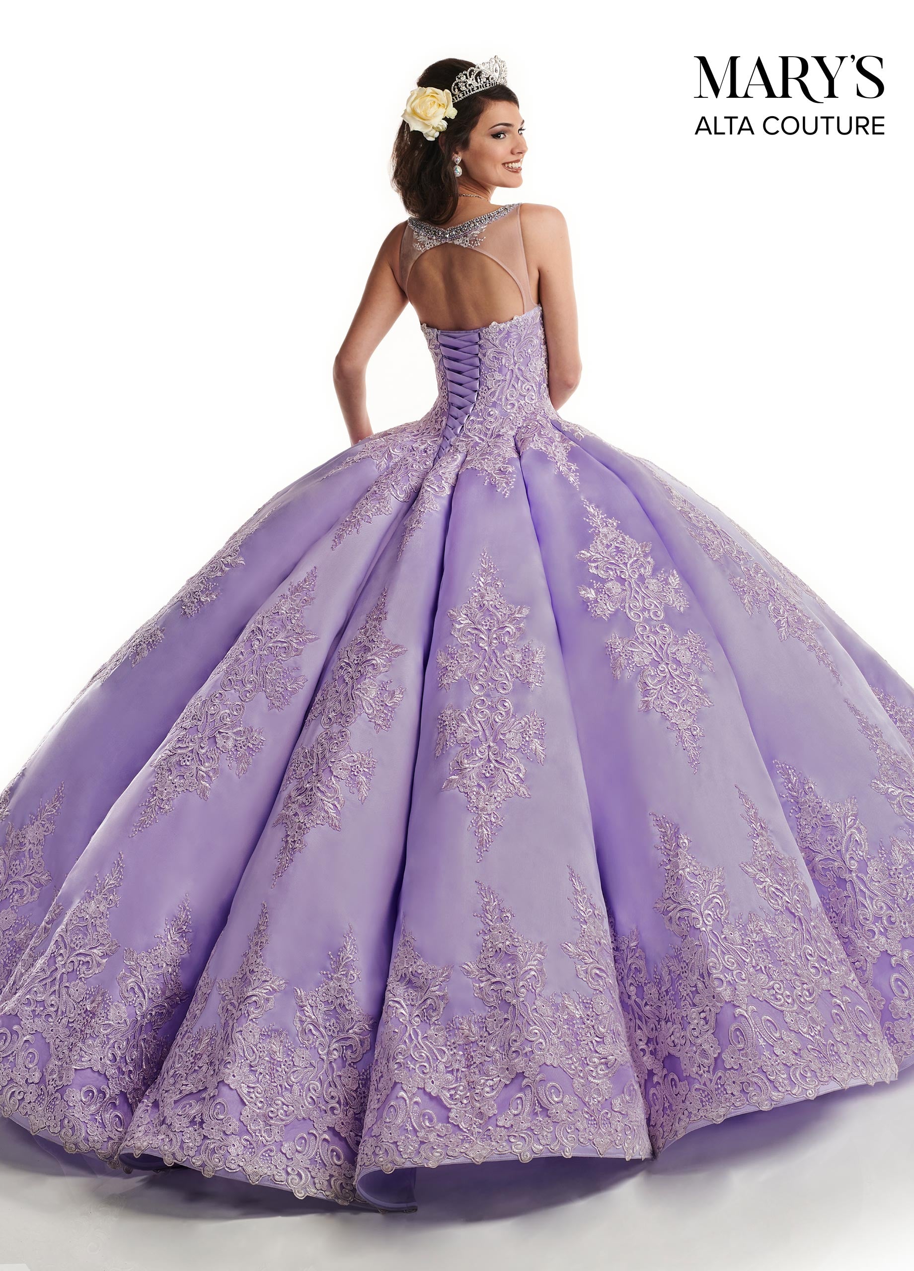 Quinceanera Couture Dresses Lilac Color